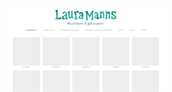 Desktop Screenshot of lauramanns.com